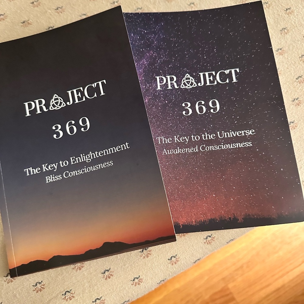 PROJECT 369 Paperback Duo - Sunset Gradient & Starry Purple Covers